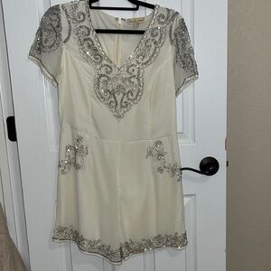 Embellished Romper